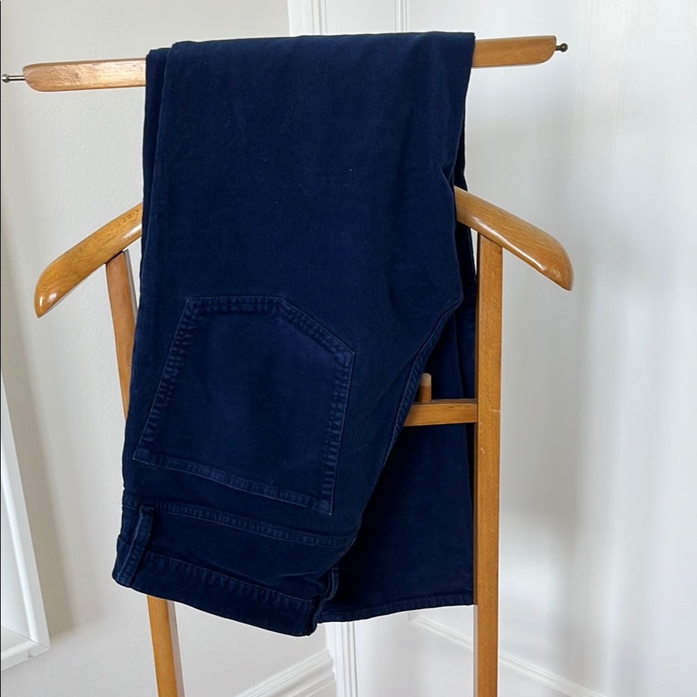 J. Crew Women's Straight Leg Corduroy Jeans - Dark Blue